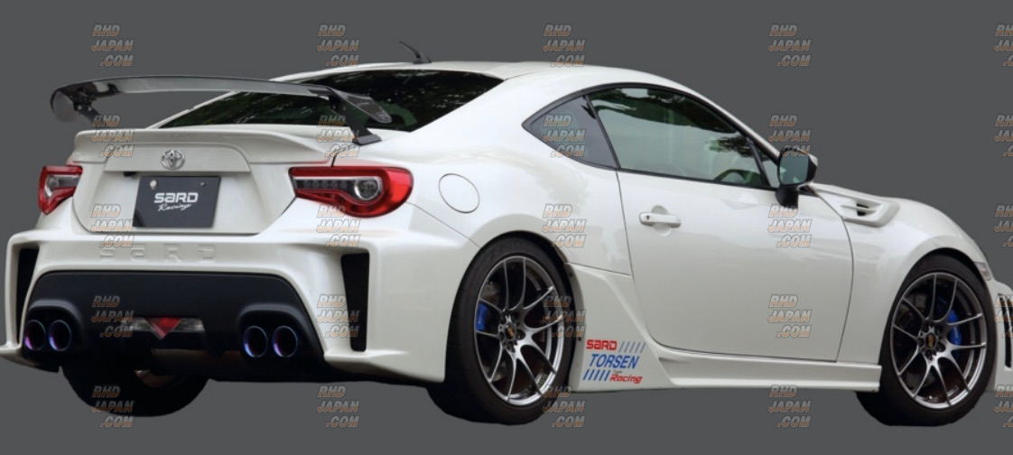 Sard LSR Carbon Wing Type L Twill Weave Urethane Coating